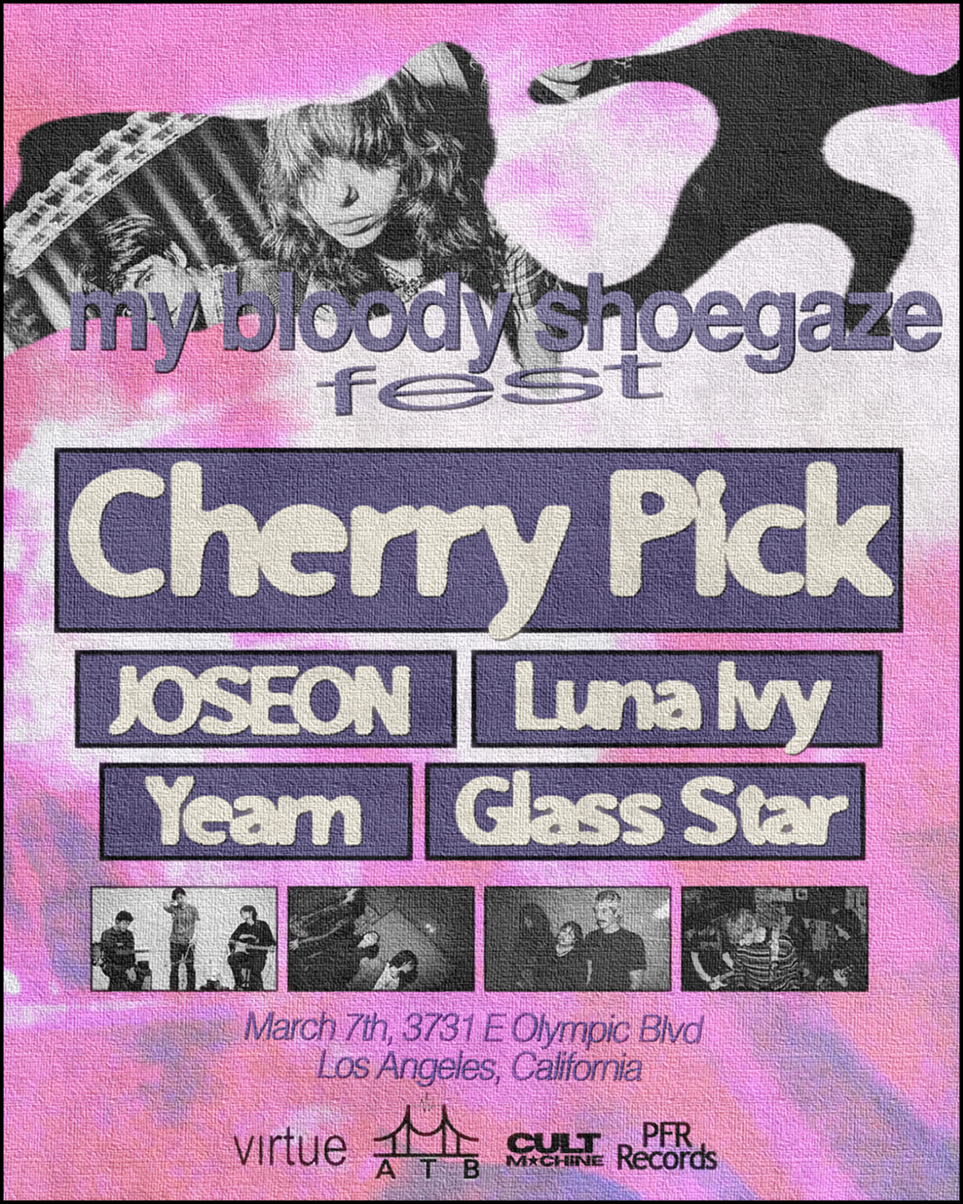 My Bloody Shoegaze Fest Poster